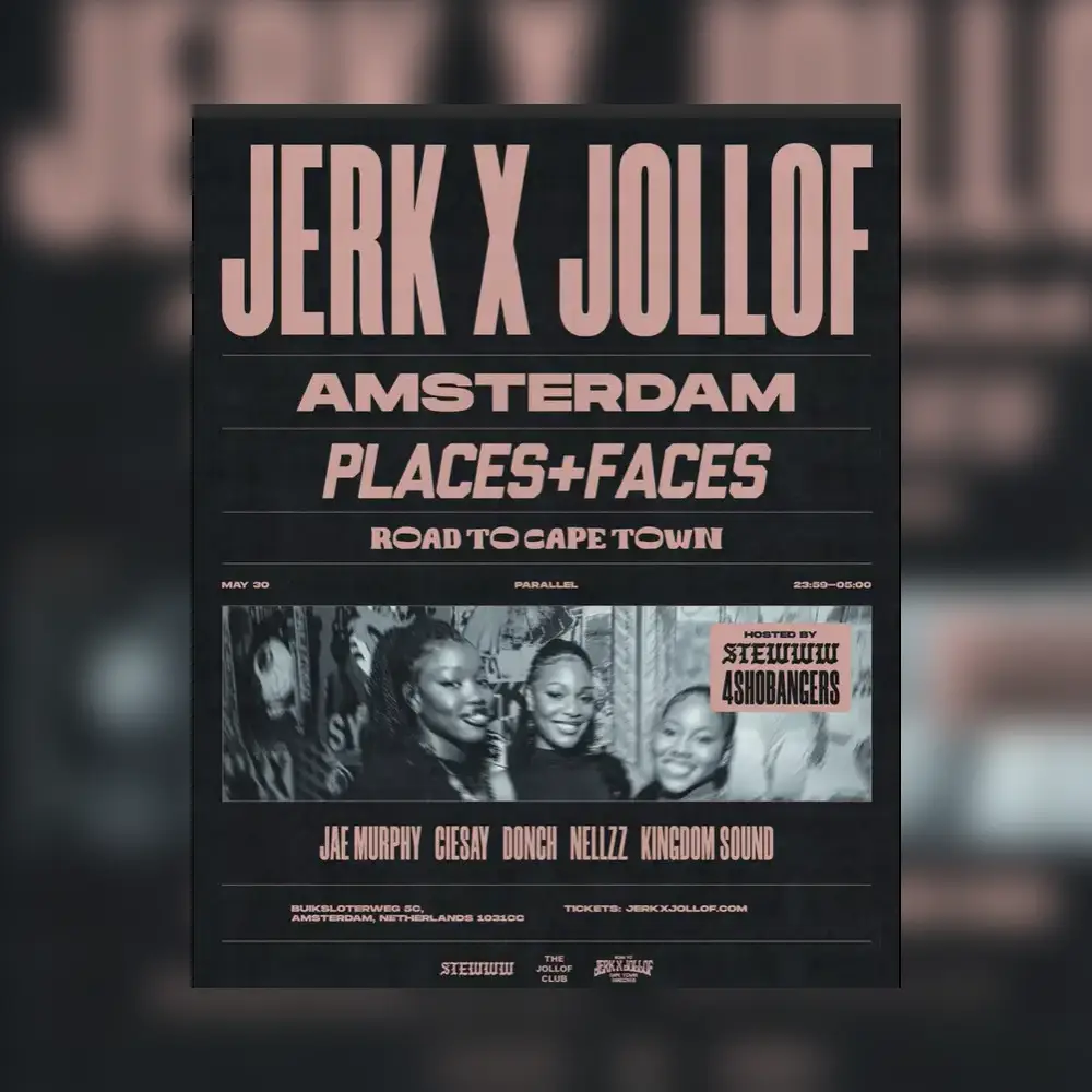 Jerk x Jollof w/ Places + Faces
